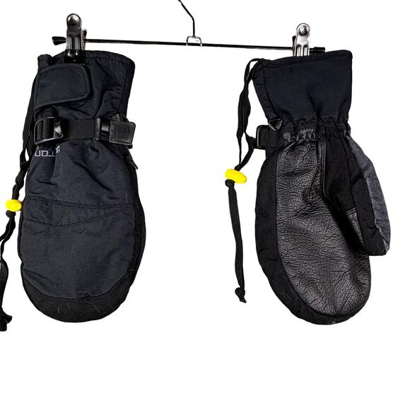 Burton Snowboard Woman's Mittens XL RN# 87380 Waterproof Insulated Side Zipper - Picture 1 of 9